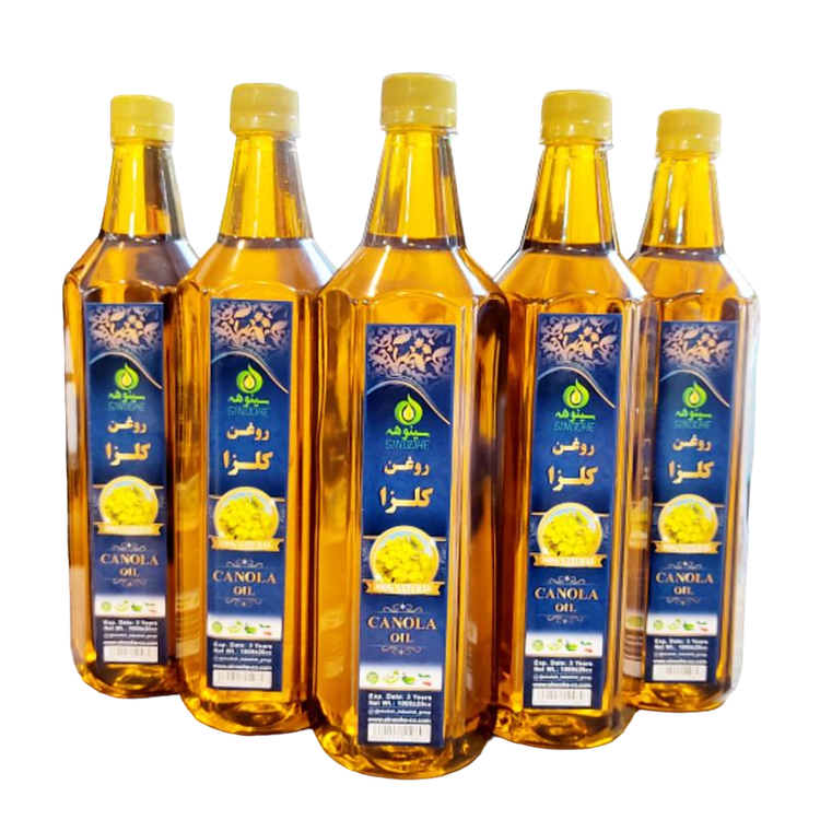 روغن کانولا یا کلزا خالص پرس سرد